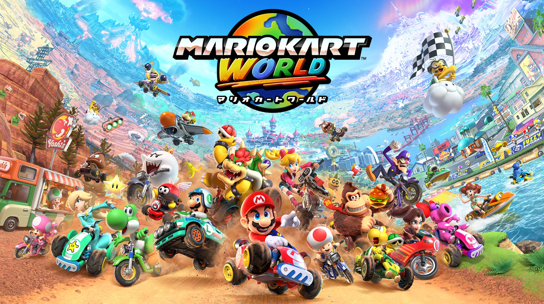 NintendoSwitch2 マリオカートセット ダウンロード未使用 Nintendo Switch2 マリオカートワールド ダウンロード版｜Yahoo