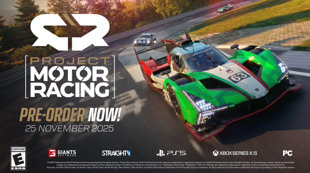 🏁本格レーシングシム『Project Motor Racing』が11月25日発売決定