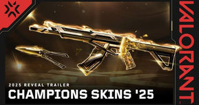 【VALORANT】ついに登場!「CHAMPIONS 2025」スキンセットが期間限定でストアに!