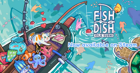 釣って、握って、稼げ！放置型すし経営ゲーム『Fish to Dish: Idle Sushi』がSteamで配信開始🍣