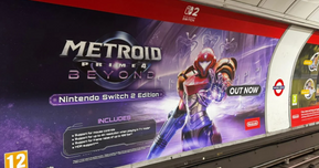 「Metroid Prime 4」が“発売中”!? ロンドン地下鉄に誤表示広告が掲出―リリースはまだのはずだが…