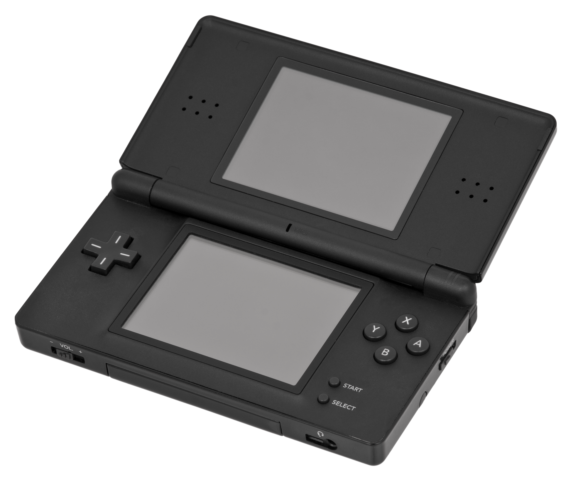 Nintendo-DS-Lite-Black-Open. Nintendo-DS-Lite-Black-Open.